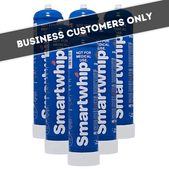 6 x smartwhip silver 640g cylinders n2o cream chargers (case) 6 x smartwhip silver 640g cylinders n2o cream chargers (case)